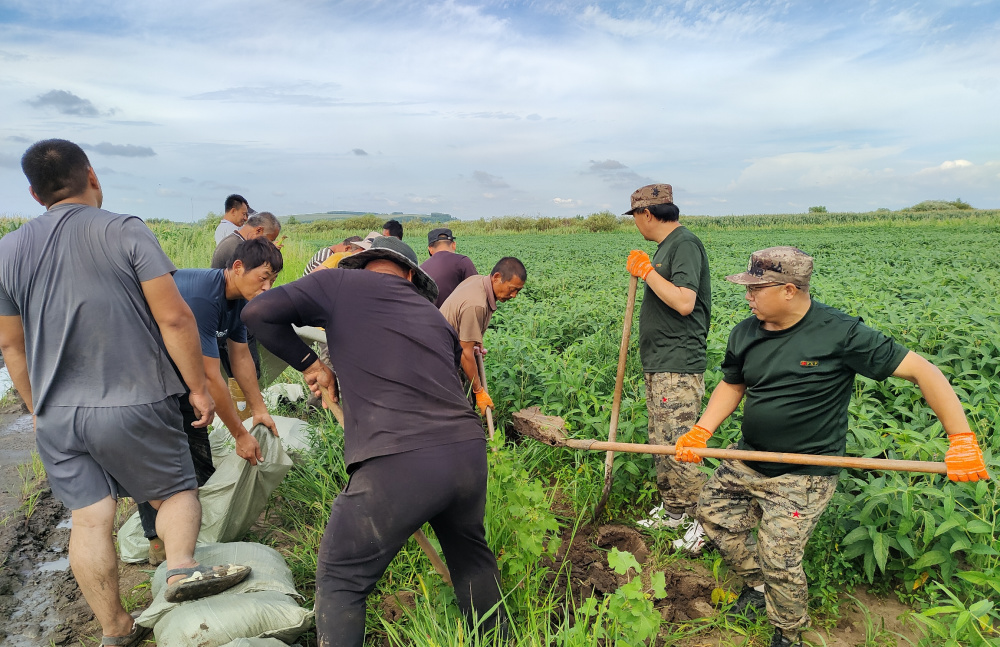应对强降雨 应对强降雨|闻"汛"而动 驻村工作队冲在抢险一线