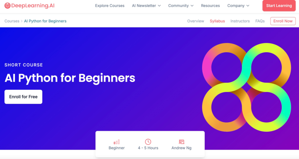 吴恩达亲自授课，LLM当「助教」，适合初学者的Python编程课程上线_腾讯新闻