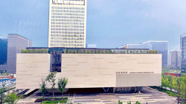 国庆限定改造更新后成都规划馆启动试运行