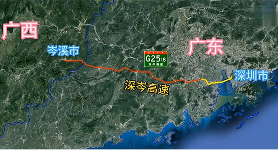 g25高速公路线路图图片