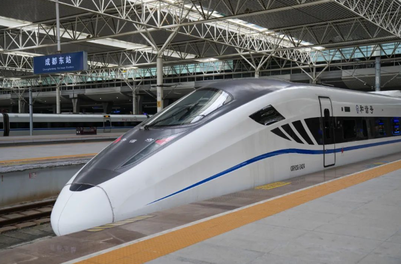 crh2g型动车组图片