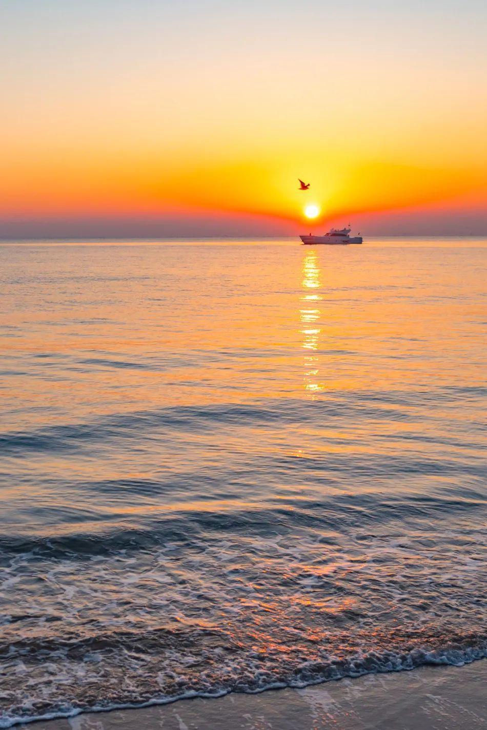 李玉涛日照——"日出东方而先照",在日照"high玩金沙滩",可观日出