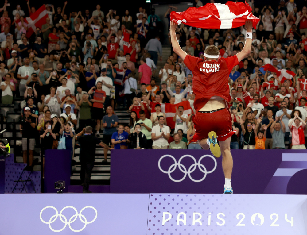 巴黎奥运会|羽毛球——男单:安赛龙夺冠(2)