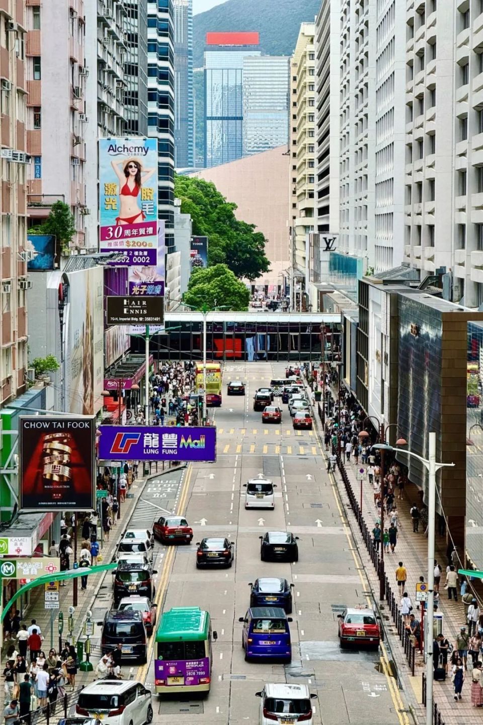 香港尖沙咀 街道图片