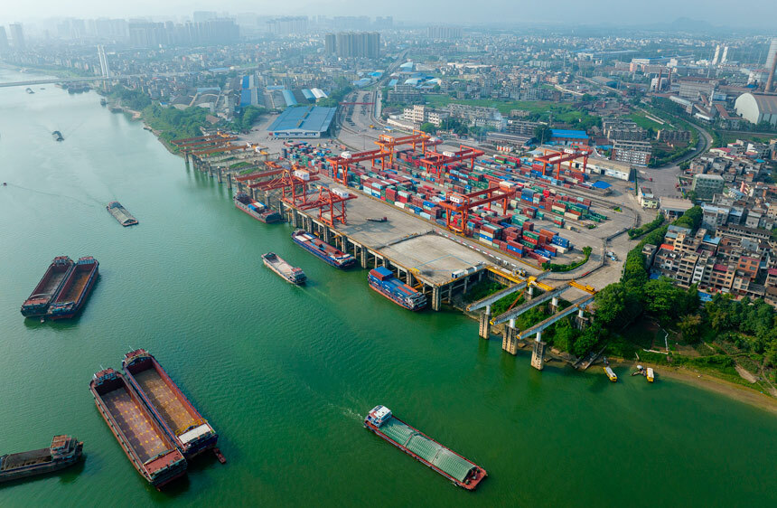 广西贵港码头获评全国三星级绿色港口