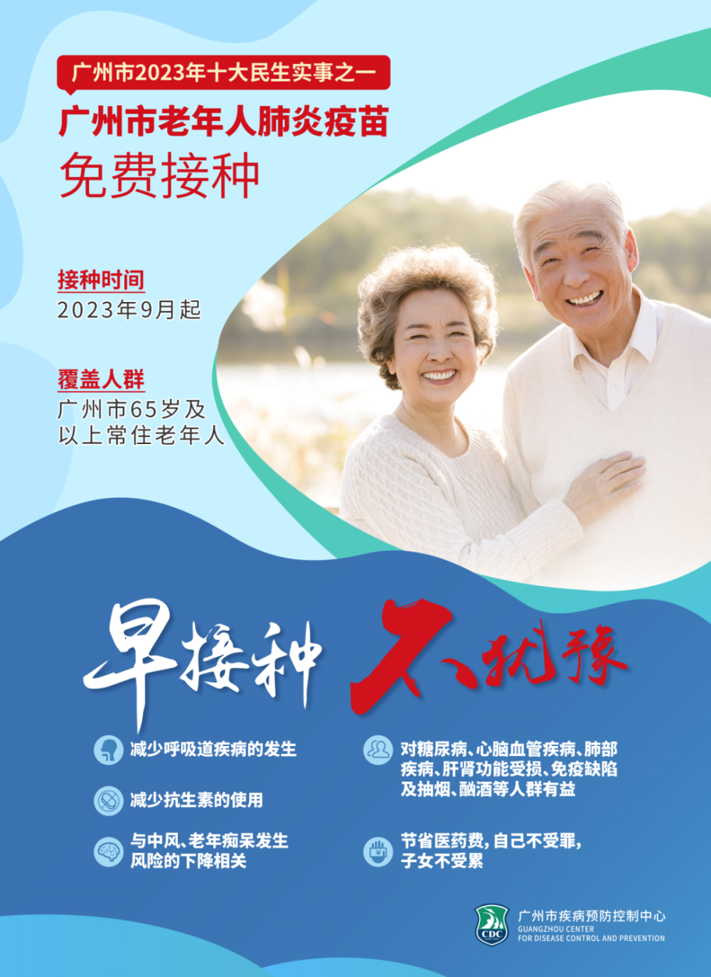 第二批免费23价肺炎疫苗开打越秀接种点一览
