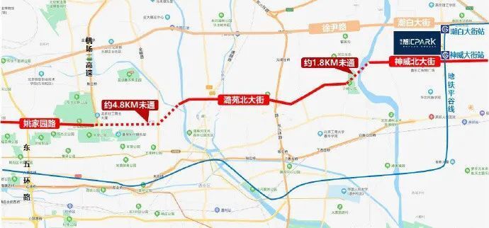 據瞭解,姚家園路東延項目已經規劃多年,按照規劃將東延對接城市副中心