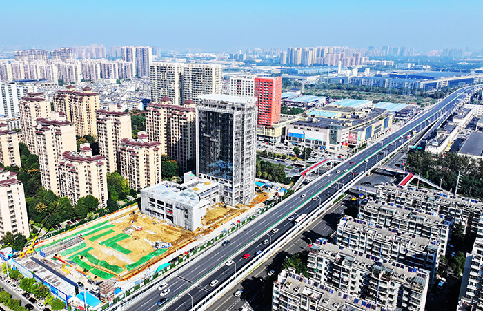 合肥市新站工人文化宫年底完工