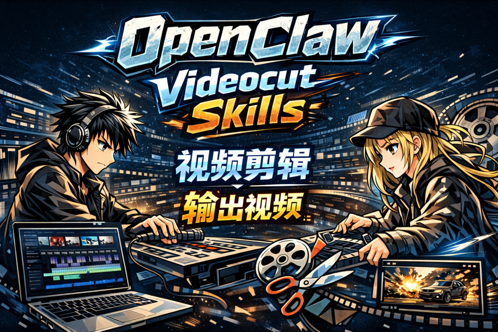 我用 OpenClaw 自动剪辑，10分钟剪出30分钟视频_腾讯新闻