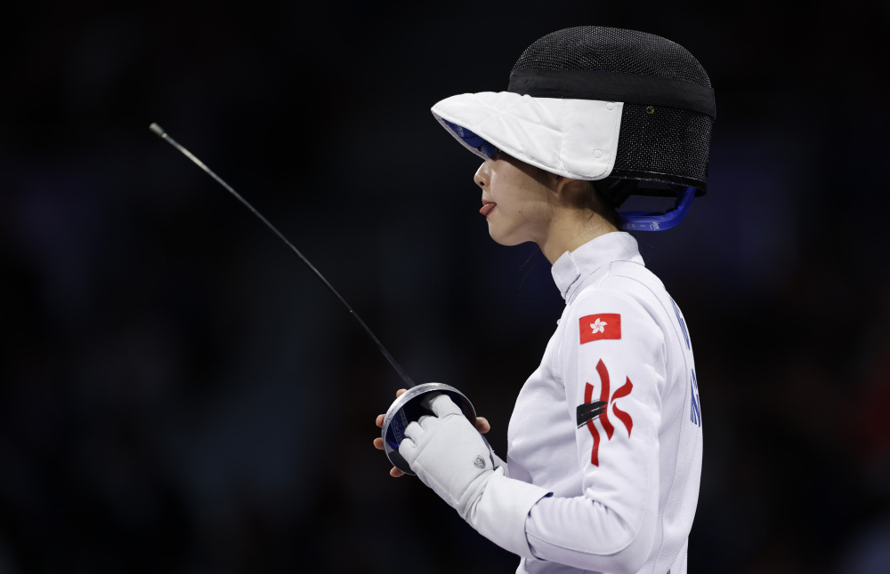 巴黎奥运会丨击剑——女子个人重剑:中国香港选手江旻憓夺冠(5)