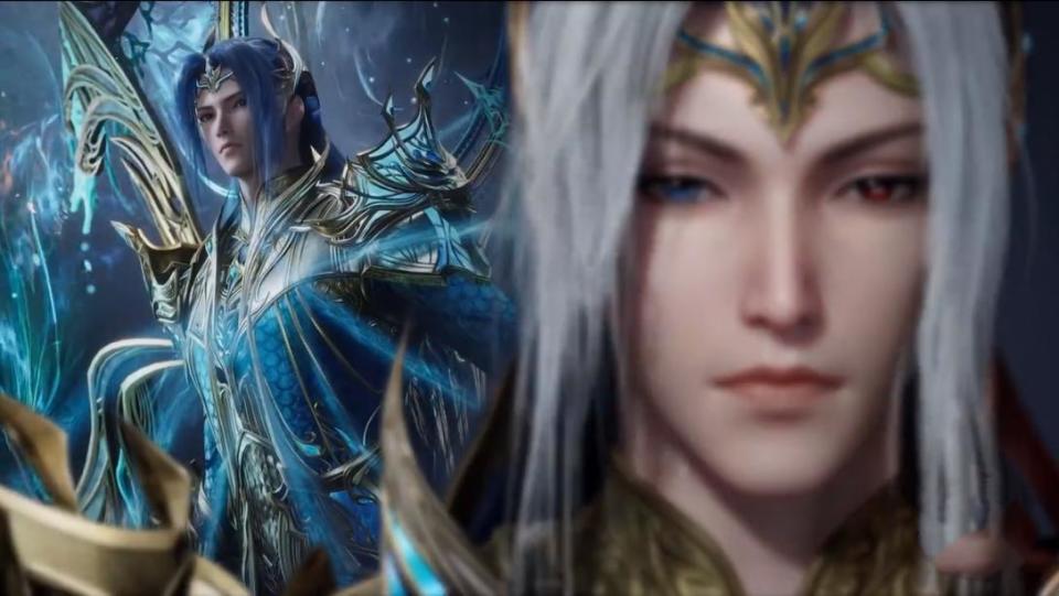 斗罗：唐三双神套装曝光，右手三叉戟左手修罗剑，后背长出修罗魔翼