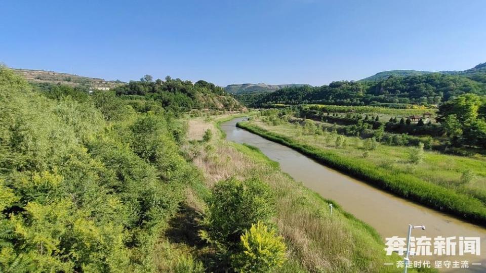 共赴绿色之约|庆阳毛寺村:一条蒲河富两岸