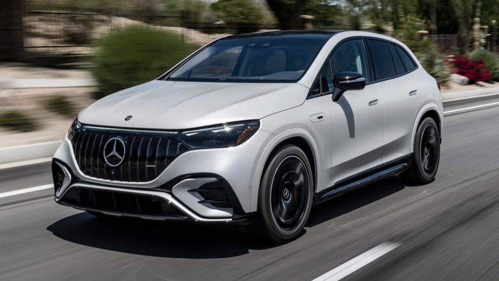 677马力37秒破百奔驰amgeqesuv实拍图发布