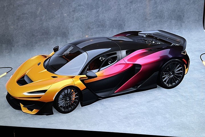 新一代神车？实车实拍迈凯伦W1_腾讯新闻