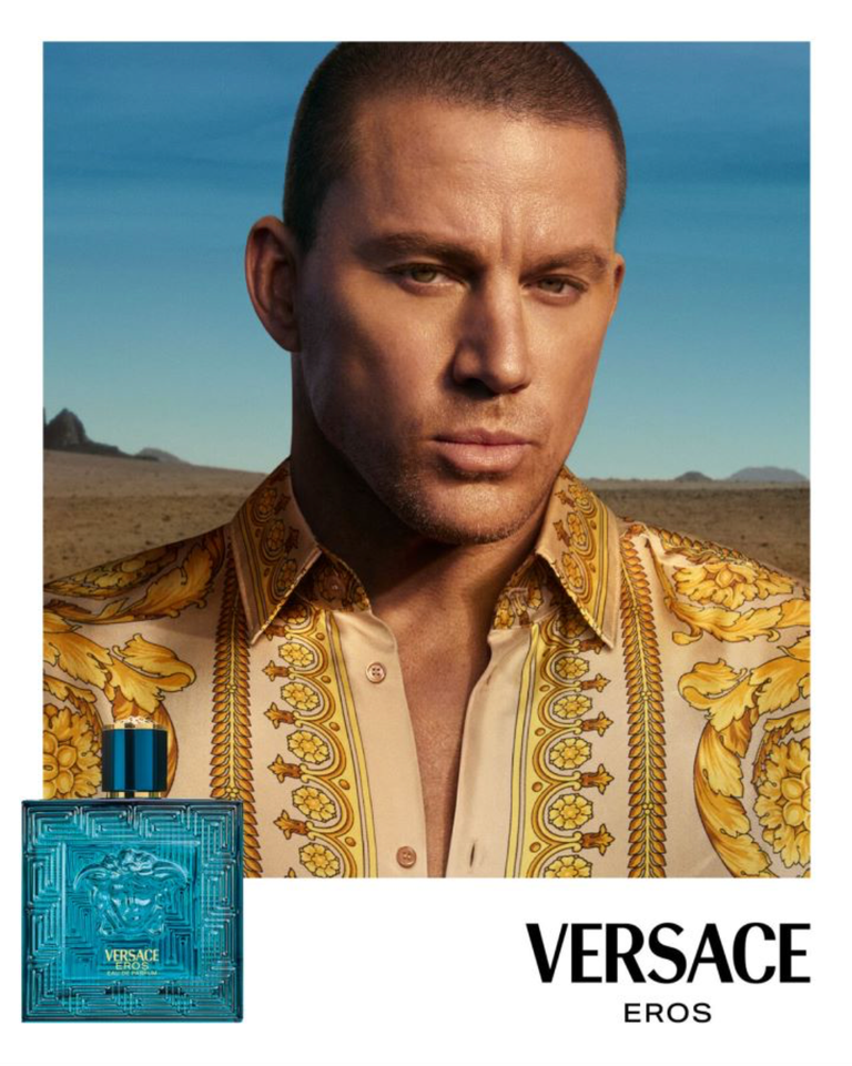 channing tatum首次出镜versace eros 香水最新广告大片