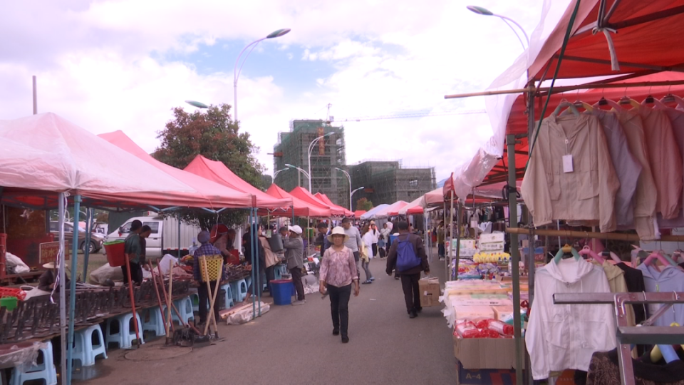 【乡村振兴】钟山区大湾镇:赶集市场换新颜 便利畅通获好评