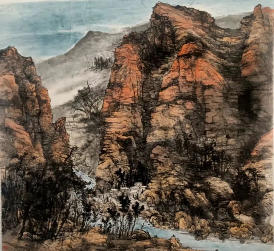 西宁市美术家协会会员入选省十五届美展作品线上展