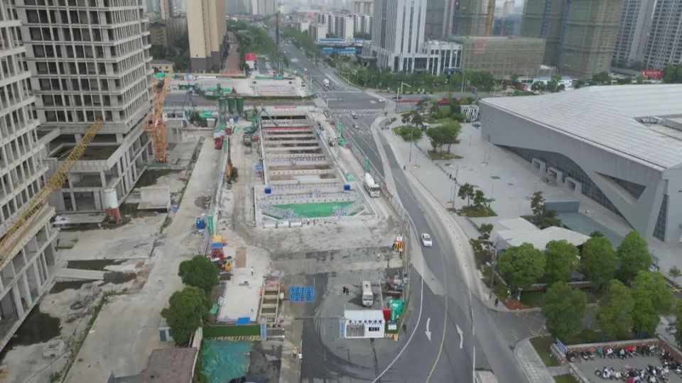 宁扬城际建设加速 天宁大道站预计7月底进入主体结构施工