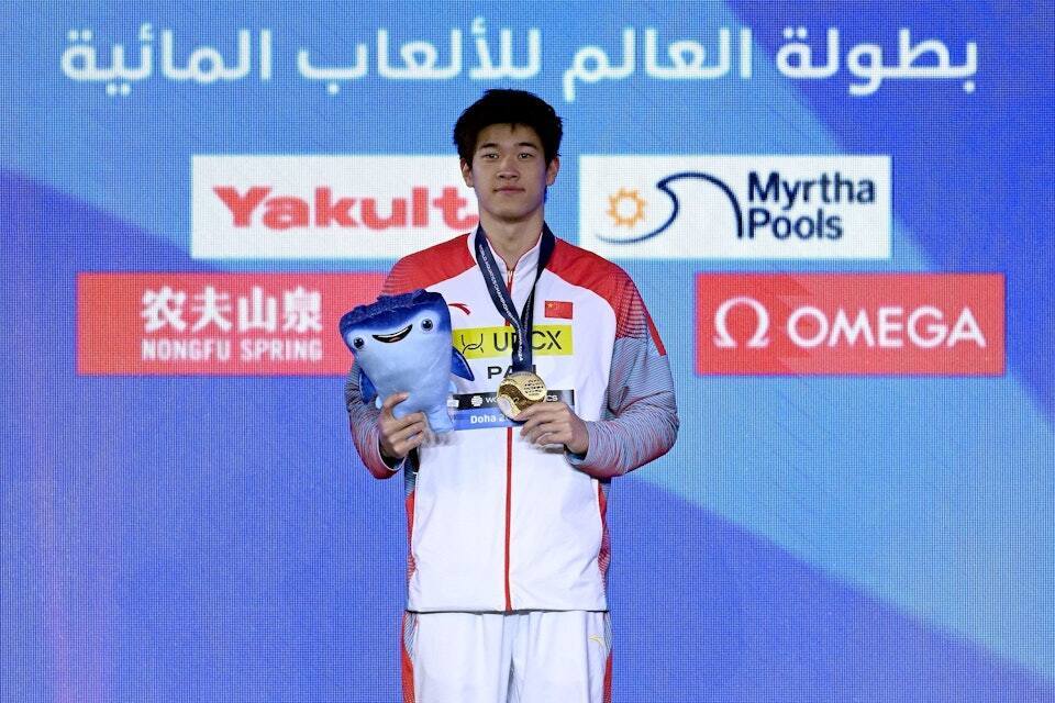 发挥一般不太满意中国飞鱼潘展乐险胜夺金他还是新人