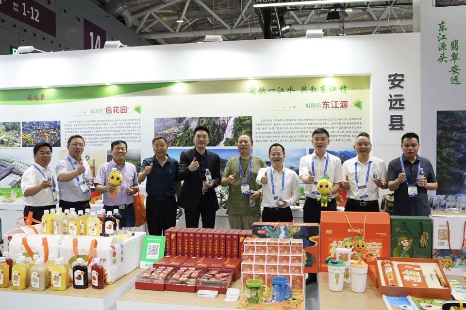 东江源头水走出大山!江西安远县首次亮相深圳文博会