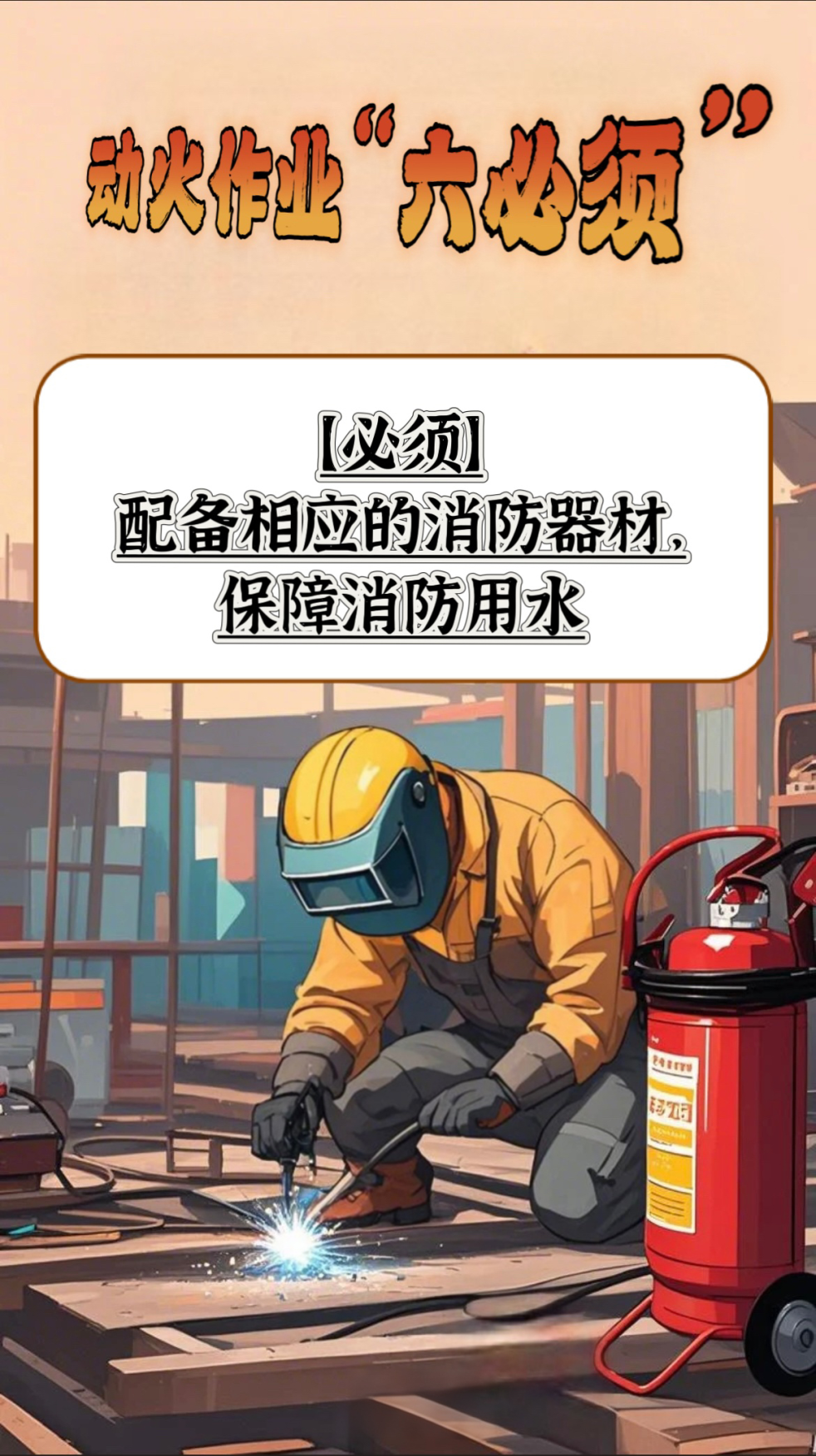 注意！动火作业要安全，“六必须”不能忘_腾讯新闻