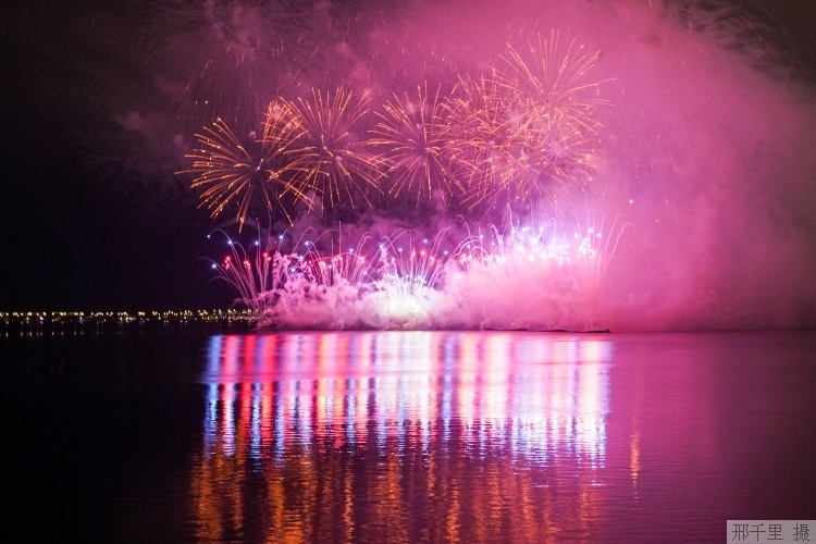 图说│2024滴水湖烟花秀精彩绽放