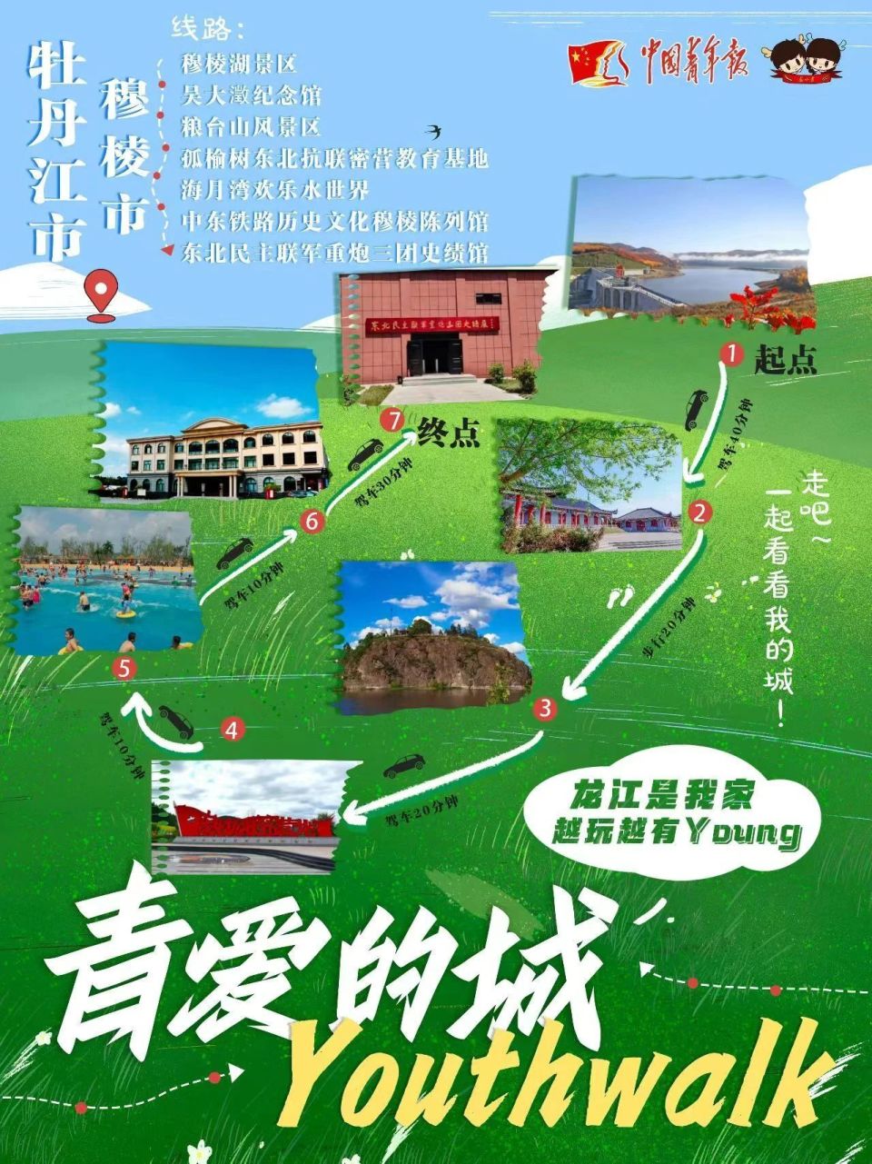 东北小"江南"06这里是牡丹江!