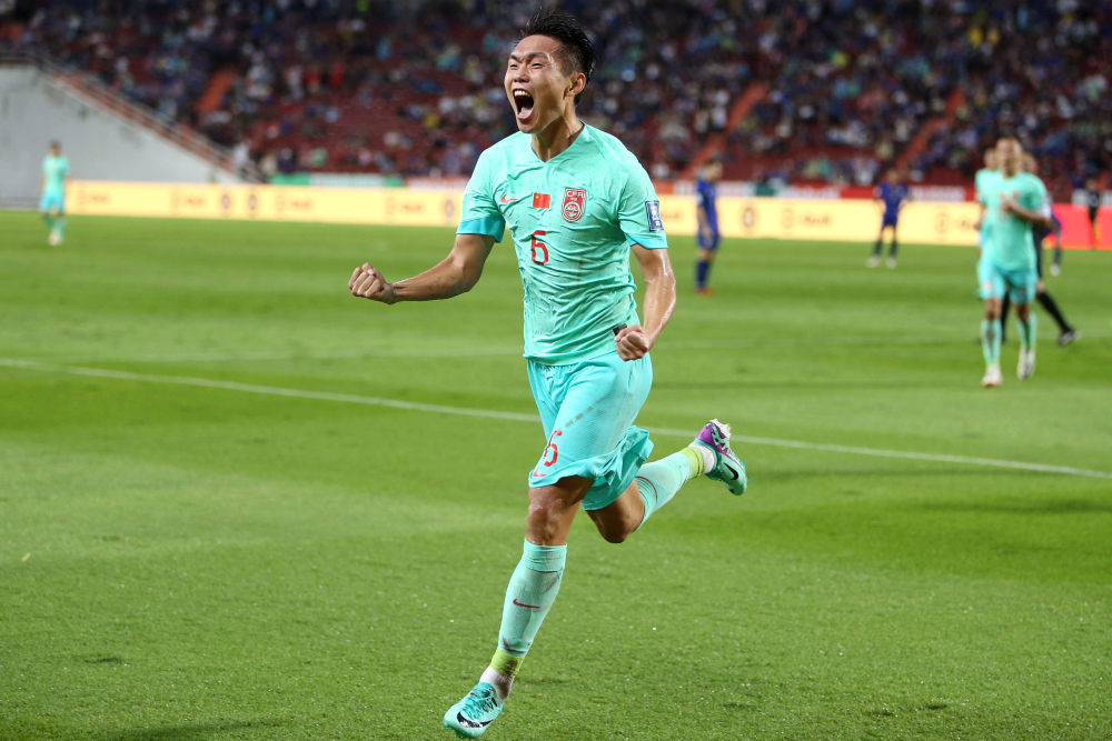 足球——世预赛:中国胜泰国-腾讯新闻