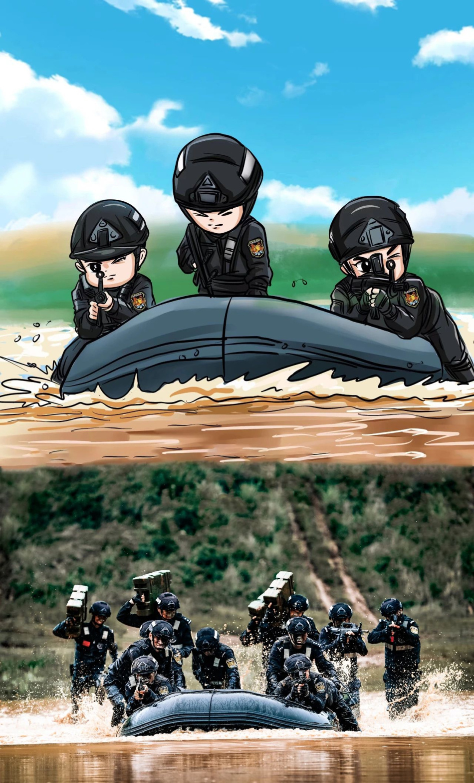 又燃又帅!"云豹"训练画面曝光