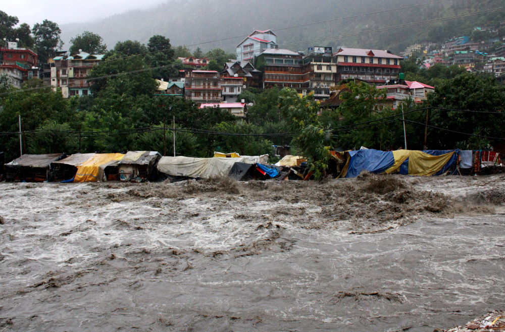 印度北部暴雨造成至少34人死亡