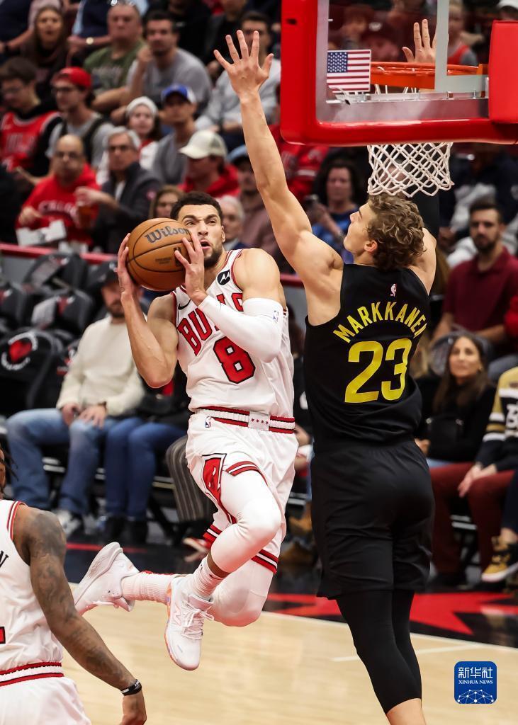 nba常规赛公牛胜爵士