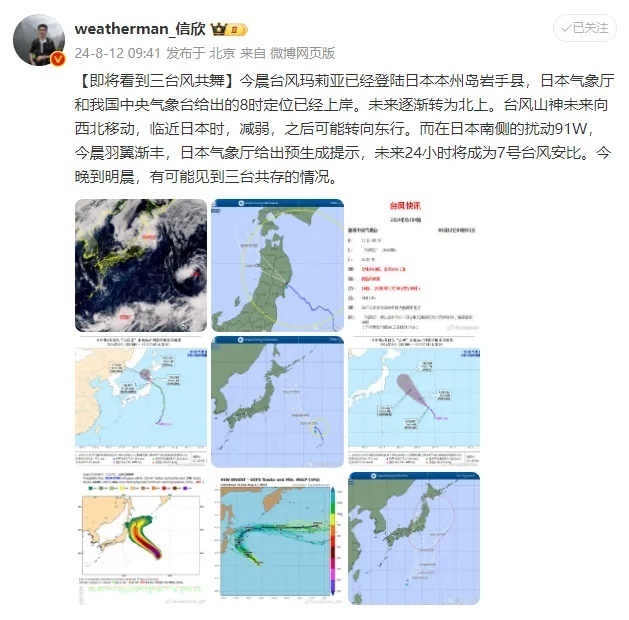 风雨中,上海高架200米围栏倒了!今天"四预警"齐发,"三台风"将共舞?