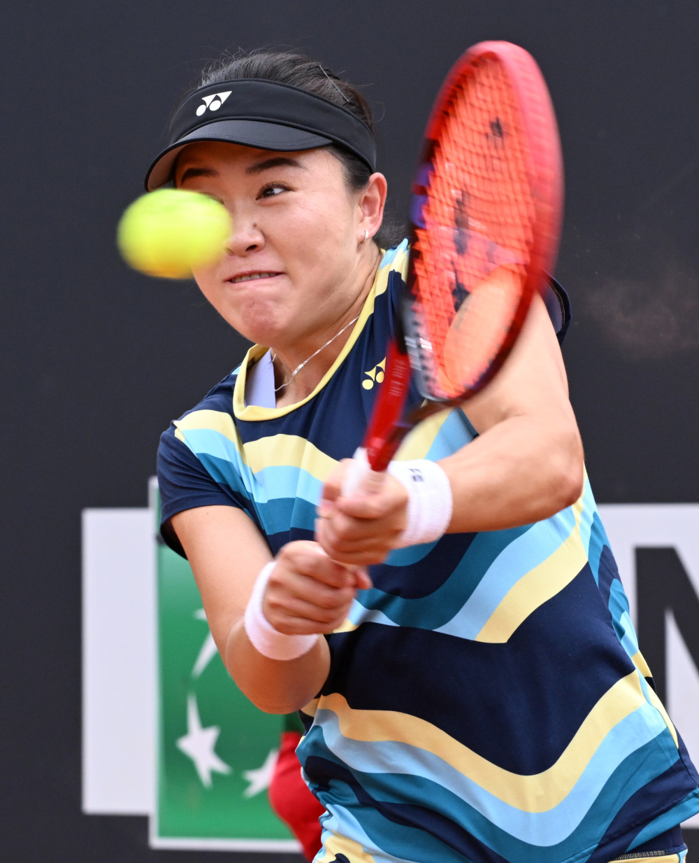 网球——wta1000罗马站:朱琳止步首轮