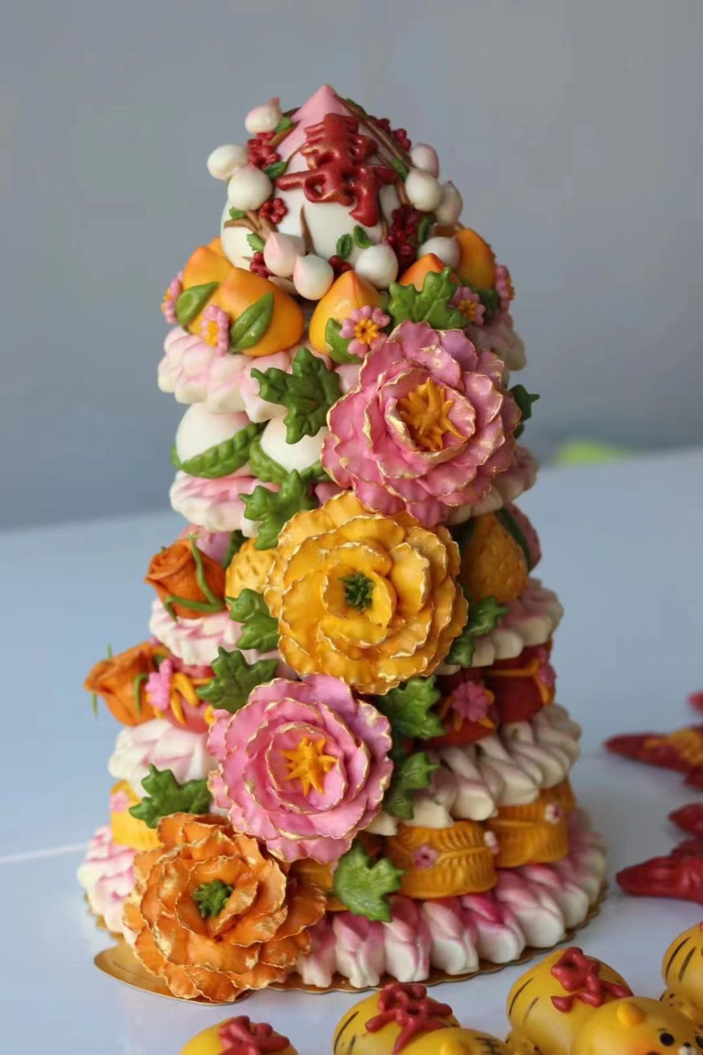 滨州市阳信县:面食种类花样多 七彩花馍惹人爱