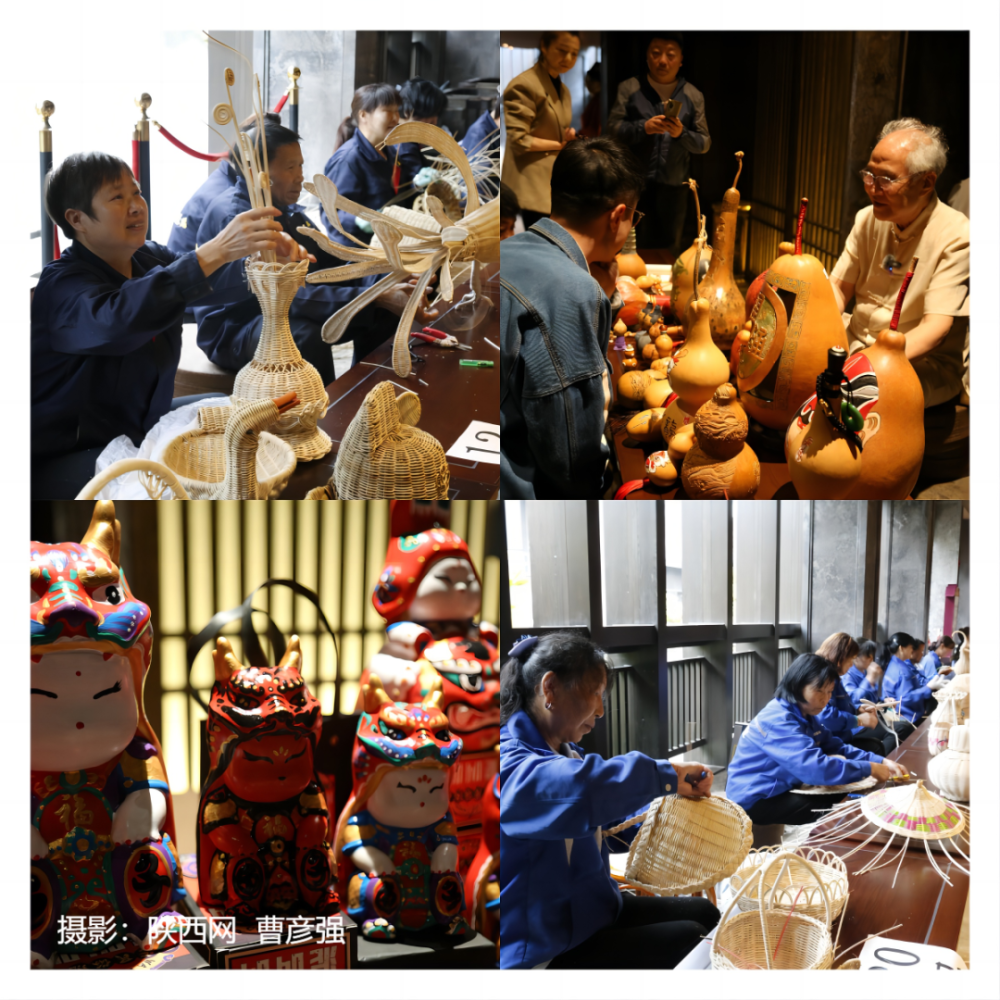 守艺人传统手工技艺非遗大展,在4月29日至5月1日期间,在汉中市兴汉