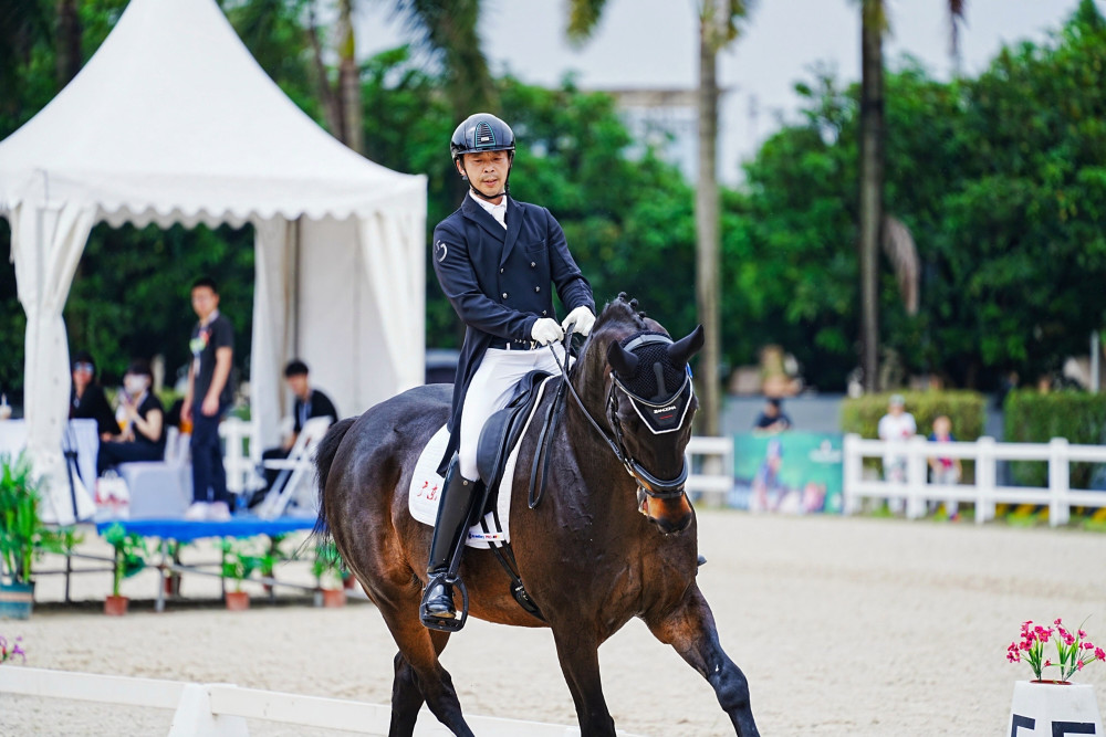 2024年全国马术盛装舞步锦标赛落幕