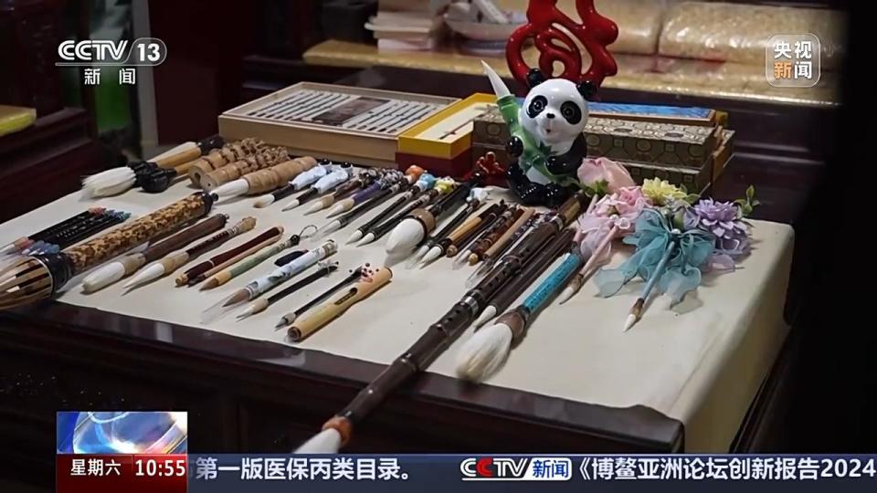 文化中国行丨妙笔生花绘丹青文房四宝之首“湖笔”有何妙处？