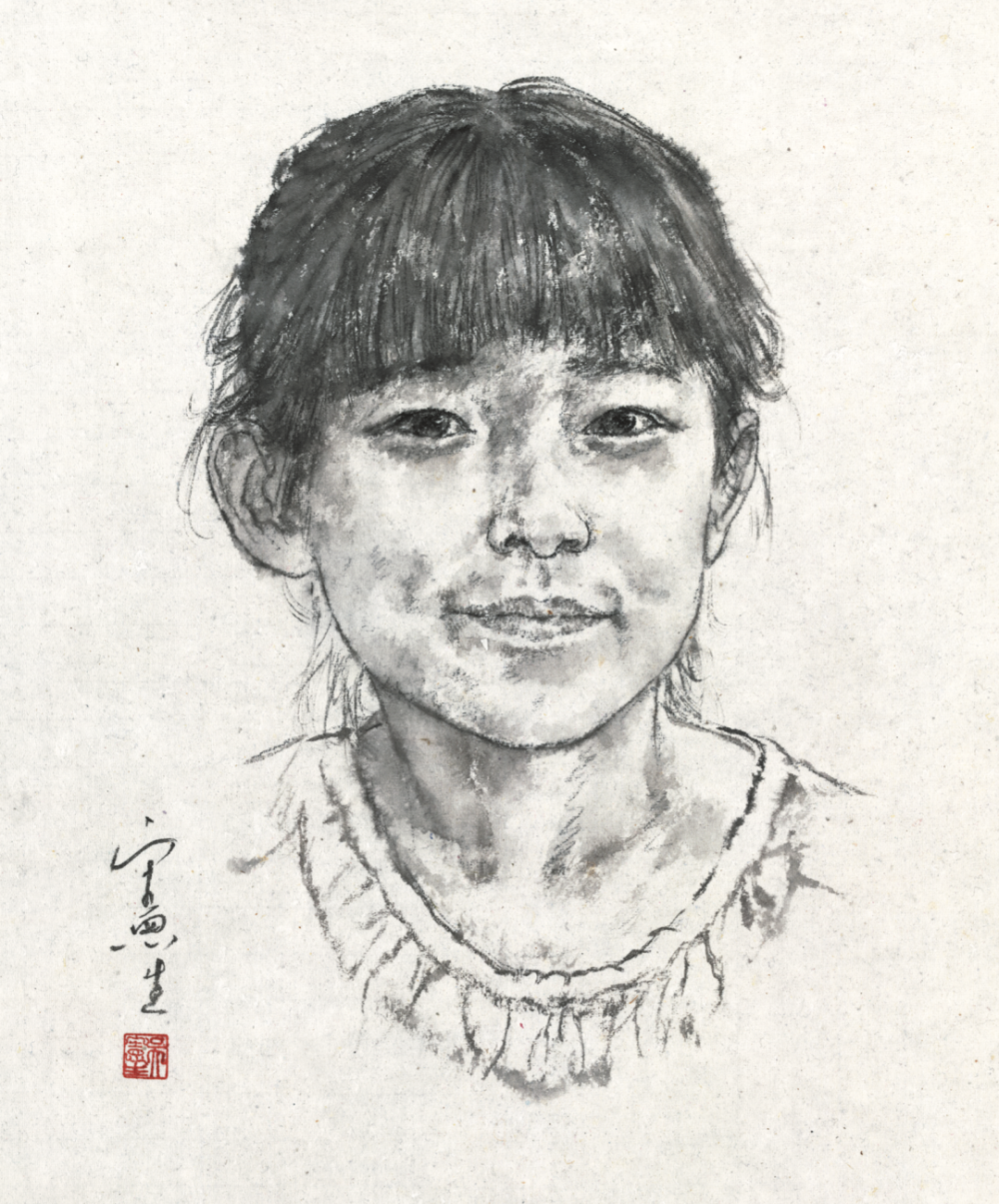 48幅经典水墨头像,带你从素描走向水墨|吴宪生著《水墨头像临本》