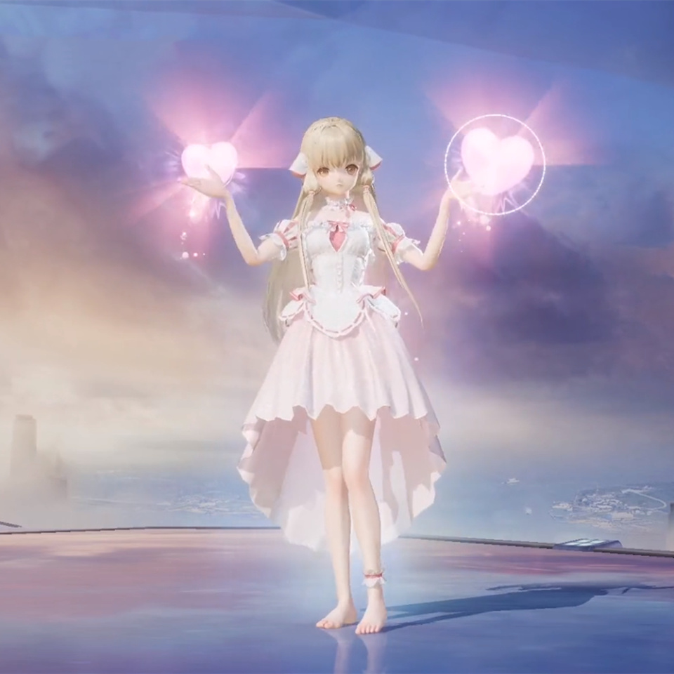 "吃鸡"二次元联名新角色,光着脚的"天使小叽",总算是等到了