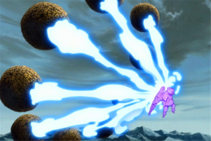 显然是既没有机会也没有实力单挑九大尾兽的,但是在奇拉比的无