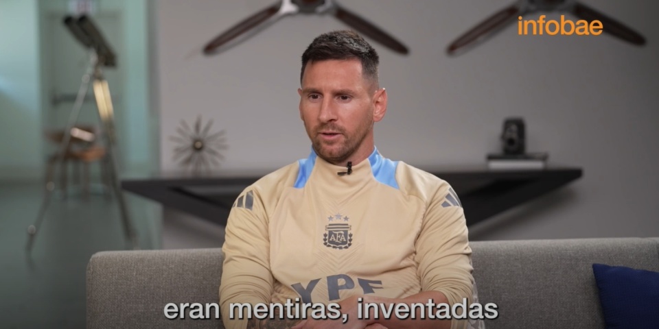 梅西谈外界批评:很多是假的捏造的带有恶意,最痛苦的是我的家人