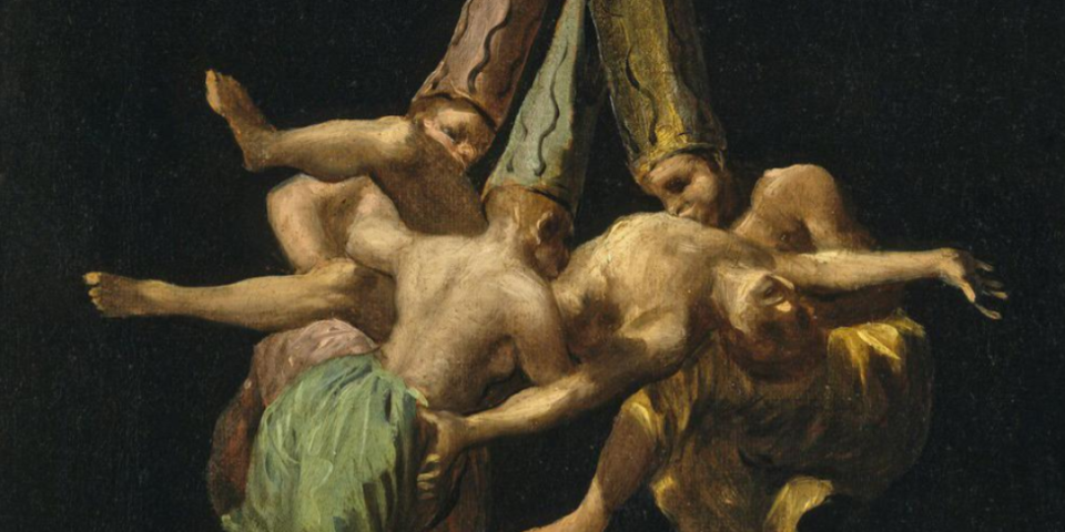 戈雅最"邪门"的作品?《女巫的飞行》到底画了什么?