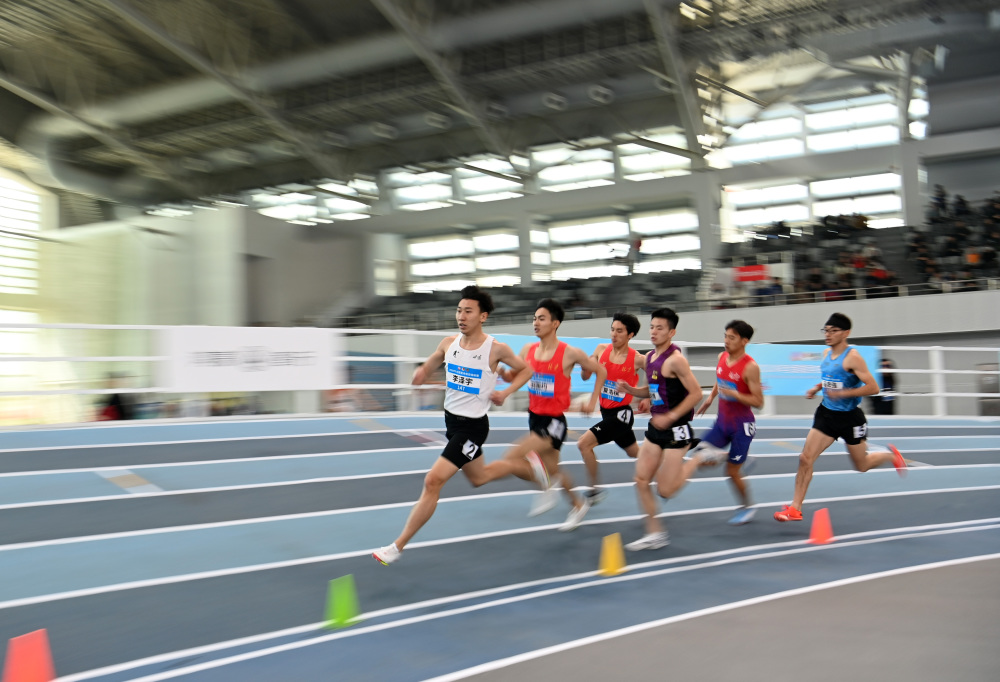 田径全国室内锦标赛男子800米赛况