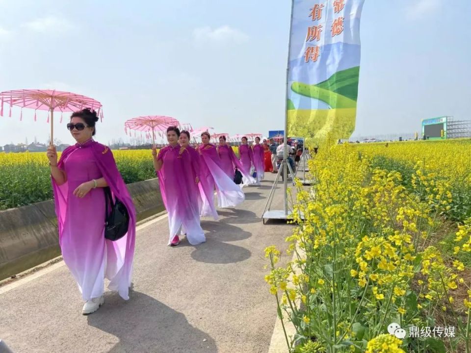 常德十美堂油菜花节图片