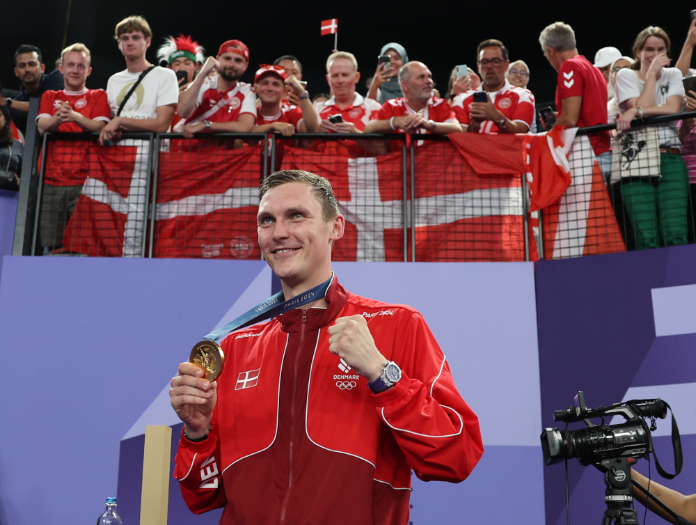 巴黎奥运会|羽毛球——男单:安赛龙夺冠(2)