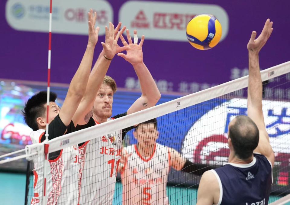 鏖战五局击败河北男排 北汽男排闯入联赛决赛