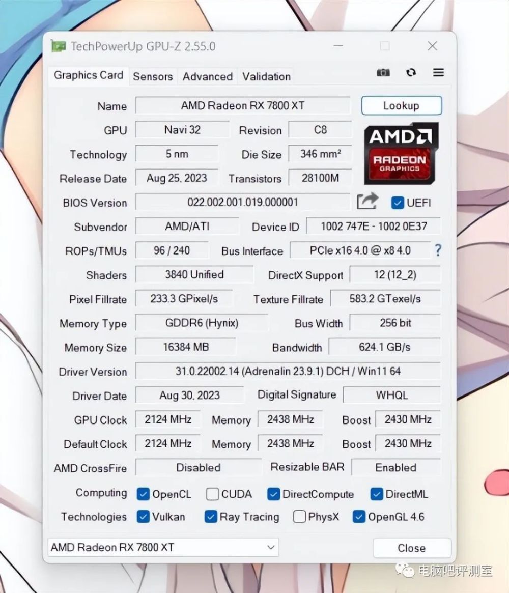 4k amd rx7800xt 