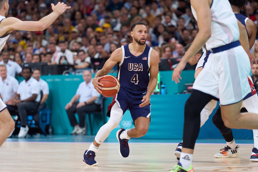 巴黎奥运会 | 篮球——男子小组赛:美国队胜塞尔维亚队