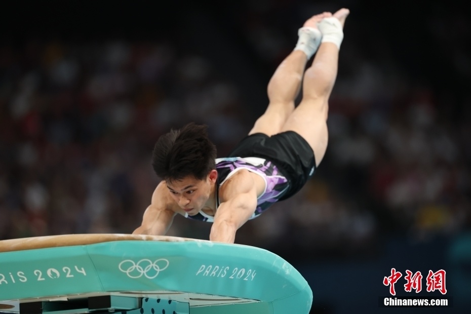 (巴黎奥运)体操男子跳马:菲律宾选手夺金