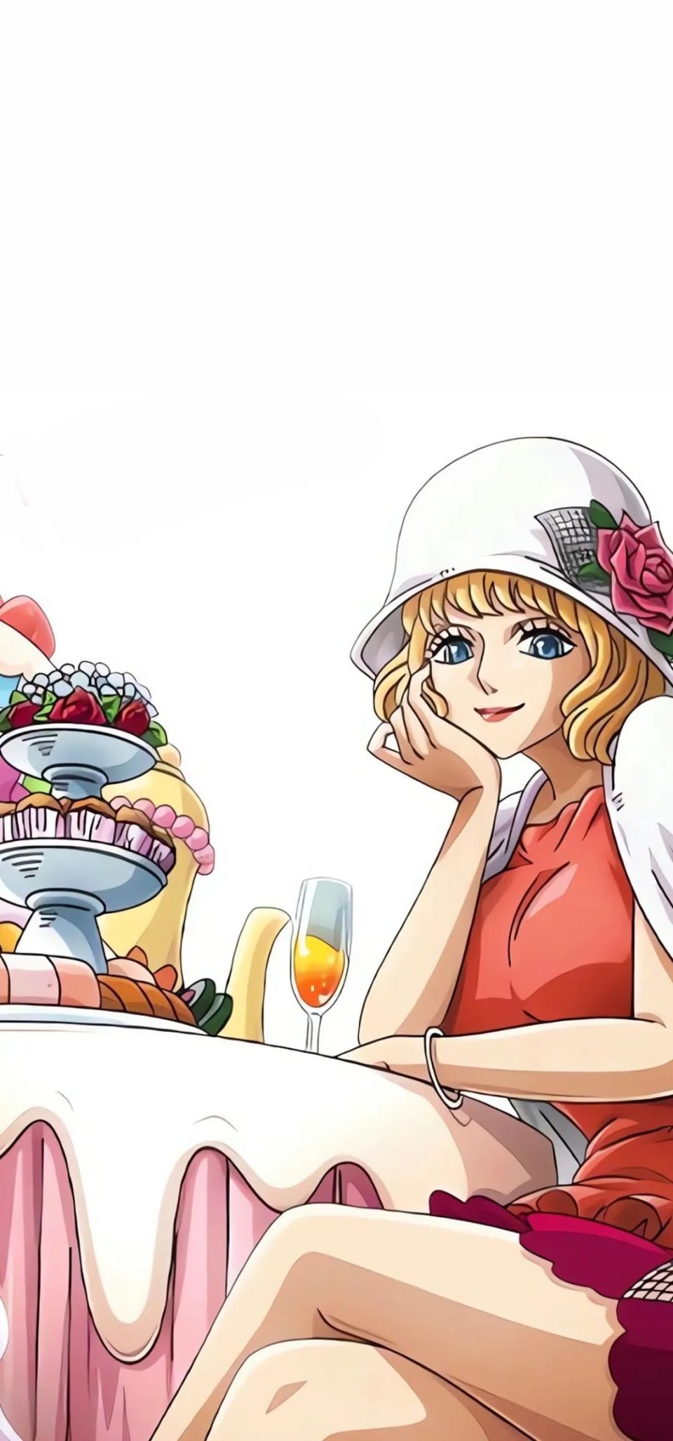 壁纸|海贼王斯图西壁纸,艳丽的恶魔女神